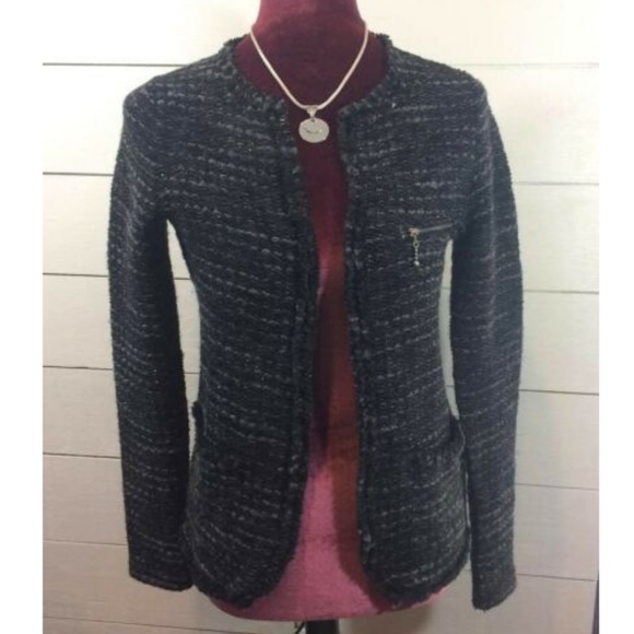 Shana Light Weight Cardigan Blazer Medium - Picture 3 of 8